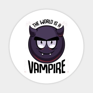 Vampires Halloween Magnet